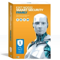 Антивирус ESET NOD32 Smart Security Family – универсальная лицензия на 1 год на 5 устройств