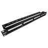 Patch panel 24-port SHIP P197-24A, RJ-45, 19", 1U, Cat. 6e