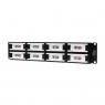 Patch panel 24-port SHIP P197-48, RG-45, 19", 2U, Cat. 5e