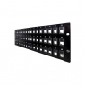 Patch panel 48-port SHIP P198-48, RJ-45, 19", 2U