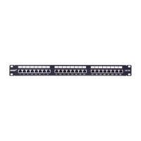 Patch panel 24-port SHIP P197-24M, RG 45, 19", Cat. 5e